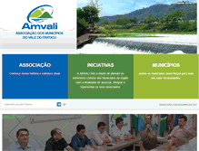 Tablet Screenshot of amvali.org.br